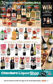 Checkers Liquor Shop catalogue Page 1