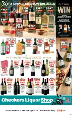 Checkers Liquor Shop catalogue