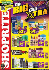 Shoprite catalogue Page 1