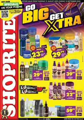 Shoprite catalogue (valid until 14-09)