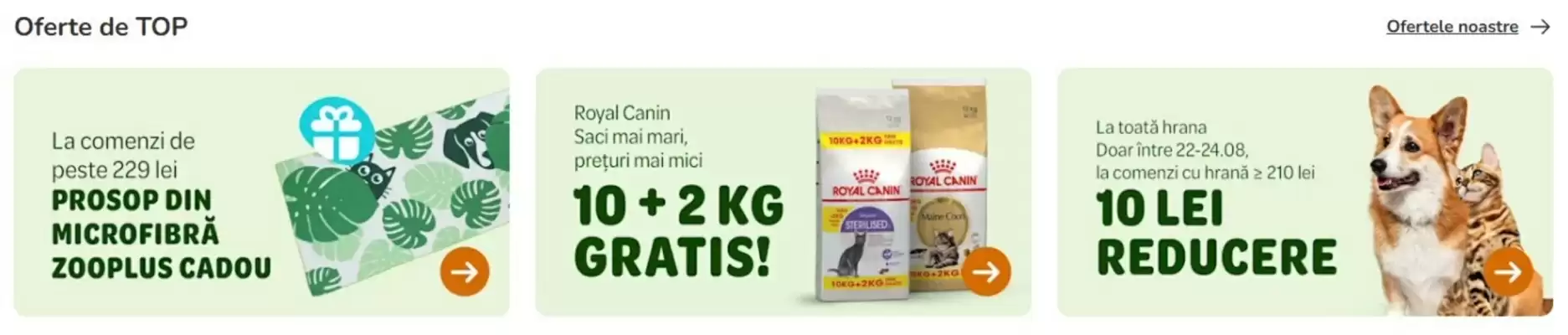 Catalog Zooplus (valid până la 28-08)