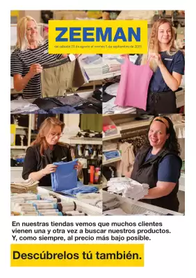 Folleto Zeeman (válido hasta el 5-09)