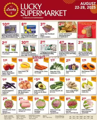 Lucky Supermarket flyer