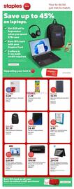 Staples flyer week 34 Page 1