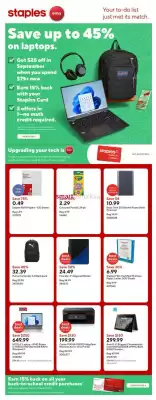 Staples flyer
