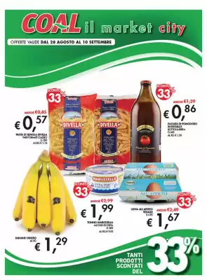 Volantino Supermercato Coal (valido fino al 10-09)