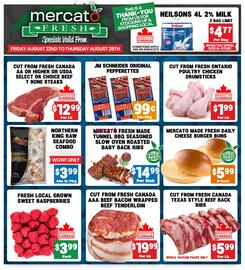 Mercato Fresh flyer week 34 Page 1