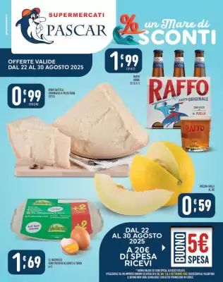Volantino Gruppo Pascar (valido fino al 30-08)