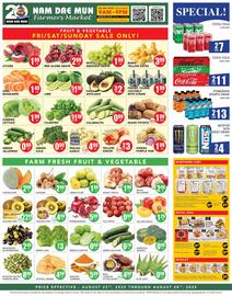 Nam Dae Mun Farmers Market Weekly Ad week 34 Page 2