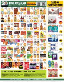 Nam Dae Mun Farmers Market Weekly Ad week 34 Page 3
