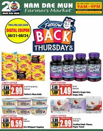 Nam Dae Mun Farmers Market Weekly Ad week 34 Page 6