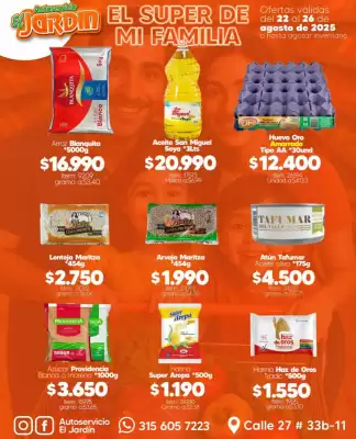 Catálogo Autoservicio El Jardín (válido hasta 26-08)