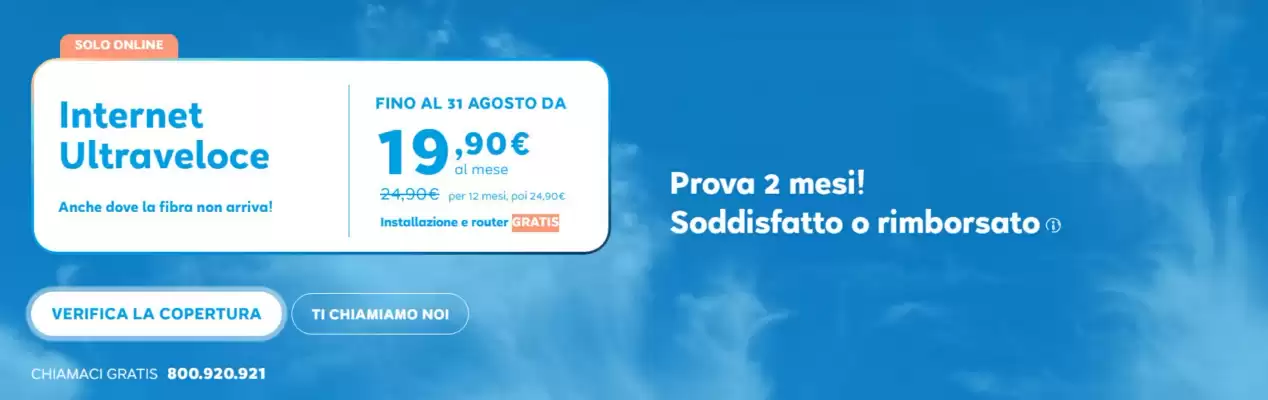 Volantino Eolo (valido fino al 31-08)