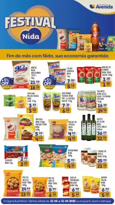 Catálogo Supermercados Avenida (válido até 31-08)