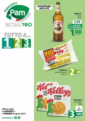 Volantino Superstore Pam (valido fino al 29-08)
