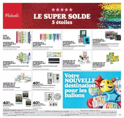 Michaels flyer