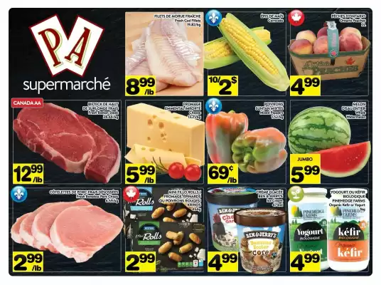 Supermarché PA flyer