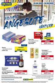 METRO Prospekt woche 35 Seite 1