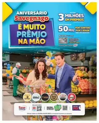 Catálogo Supermercados Savegnago (válido até 2-09)