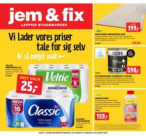 jem & fix tilbudsavis uge 35 Side 1