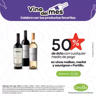 Catálogo Carulla (válido hasta 31-08)