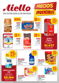 Catálogo Supermercados Aiello semana 34 Página 1