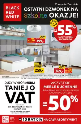 Black Red White gazetka (ważność do 7-09)