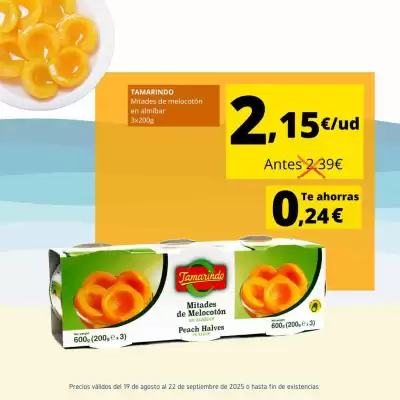 Folleto Supermercados Tu Alteza (válido hasta el 22-09)