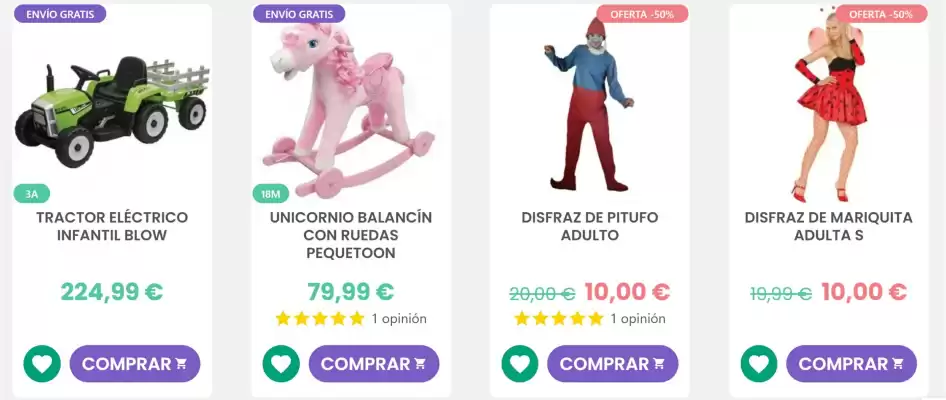 Folleto Juguetoon (válido hasta el 4-09)