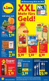 Lidl Flugblatt woche 35 Seite 1