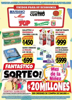 Catálogo Supermercados Mariano Max (válido hasta 1-09)