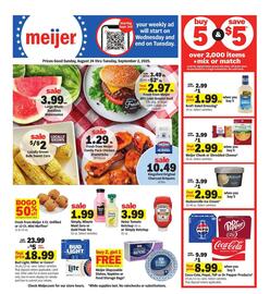Meijer Weekly Ad Page 1