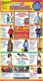Boscov's Weekly Ad week 34 Page 1