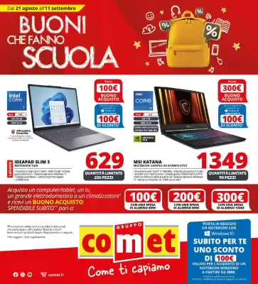 Volantino Comet (valido fino al 11-09)