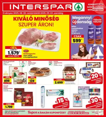 Interspar akciós újság (érvényes eddig: 3-09)