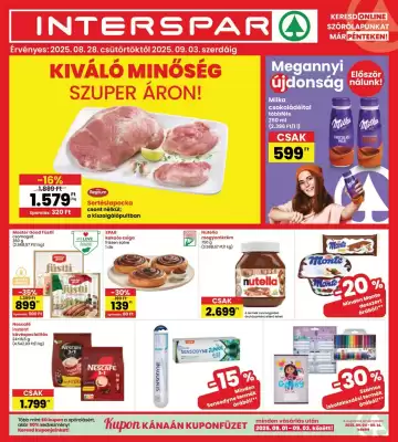 Interspar akciós újság (érvényes eddig: 3-09)