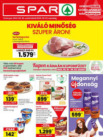 Spar akciós újság hét 35 Oldal 1