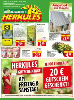Edeka Herkules Prospekt (gültig bis 30-08)