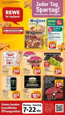 REWE Kaufpark Prospekt (gültig bis 31-08)