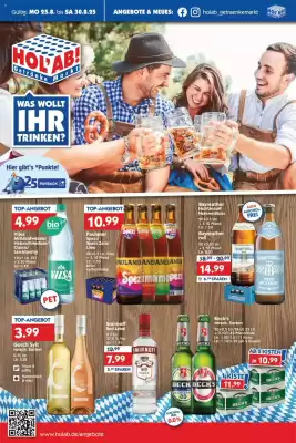 Hol'ab Getränkemarkt Prospekt (gültig bis 30-08)