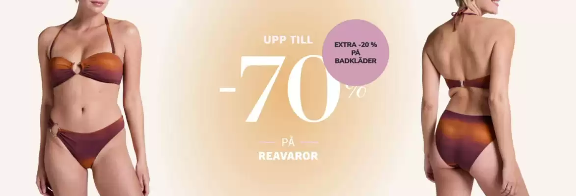 Hunkemöller reklamblad (giltig till och med 31-08)