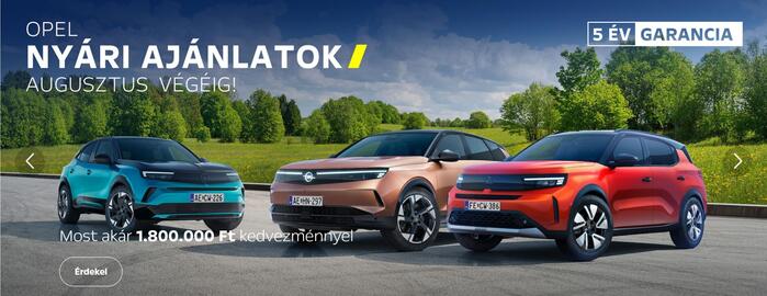 Opel akciós újság Oldal 1