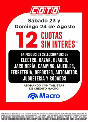 Catálogo Coto (válido hasta 24-08)