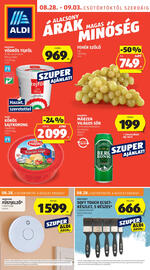ALDI akciós újság hét 35 Oldal 1