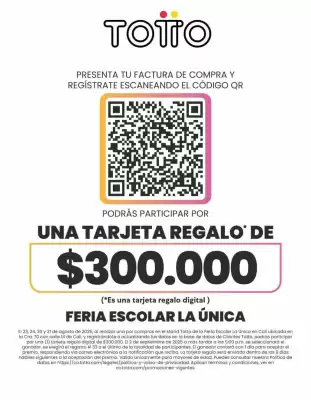Catálogo Totto (válido hasta 31-08)