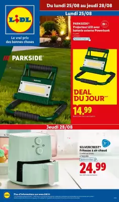 Catalogue Lidl (valable jusqu'au 28-08)