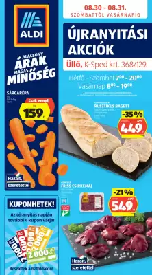 ALDI akciós újság (érvényes eddig: 31-08)