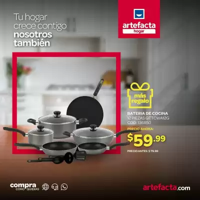 Catálogo Artefacta (válido hasta 31-08)