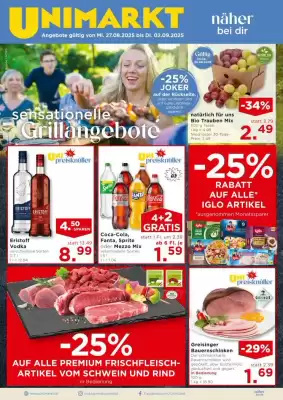 Unimarkt Flugblatt (gültig bis 2-09)
