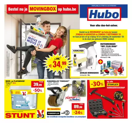 Hubo folder (geldig t/m 6-09)